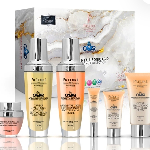Predire Paris Other - NIB Predire Paris Caviar Hyaluronic Acid Age-Defying 6 Piece Collection
